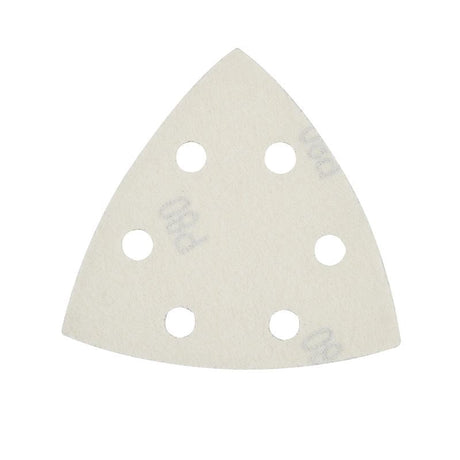 Milwaukee 49 - 25 - 2080 3 - 1/2 in 80 Grit Triangle Sandpaper 6 Pk - Mississauga Hardware Centre Inc