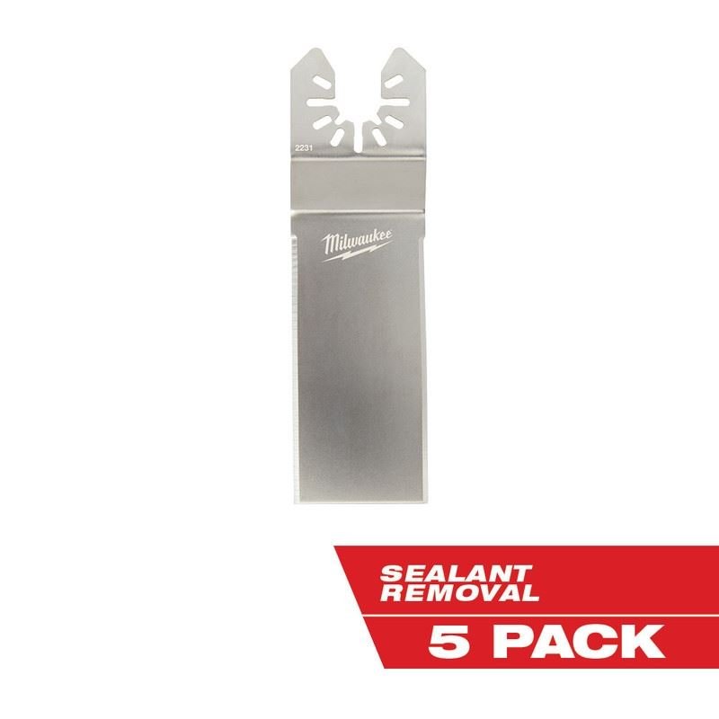 Milwaukee 49 - 25 - 2231 OPEN - LOK Straight Sealant Cutting Blade 5 Pk - Mississauga Hardware Centre Inc
