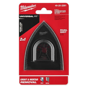 Milwaukee 49 - 25 - 2261 OPEN - LOK 2 - in - 1 Hybrid Carbide Grit Blade 1 Pk - Mississauga Hardware Centre Inc