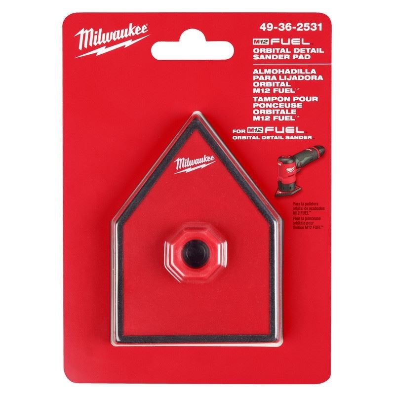 Milwaukee 49 - 36 - 2531 M12 Orbital Detail Sander Replacement Pad - Mississauga Hardware Centre Inc
