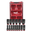 Milwaukee 49 - 66 - 6802 SHOCKWAVE Impact Duty Socket 1/2in Dr 15PC SAE PACKOUT Set - Mississauga Hardware Centre Inc