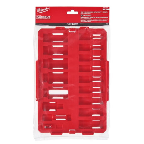 Milwaukee 49 - 66 - 6830 Impact Socket 3/8in Dr 17PC SAE TRAY ONLY - Mississauga Hardware Centre Inc