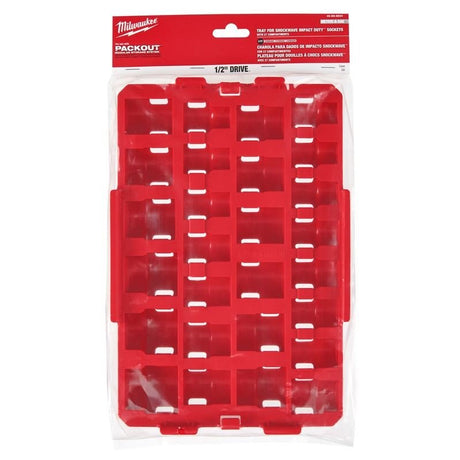 Milwaukee 49 - 66 - 6834 Impact Socket 1/2in Dr 27PC SAE TRAY ONLY - Mississauga Hardware Centre Inc