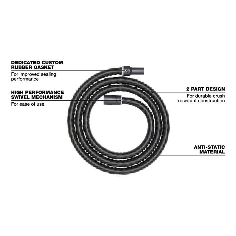 Milwaukee 49 - 90 - 1984 1 - 7/8in x 16' Flexible Hose - Mississauga Hardware Centre Inc