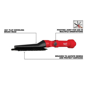 Milwaukee 49 - 90 - 2027 AIR - TIP Low - Profile Pivoting Brush Tool - Mississauga Hardware Centre Inc