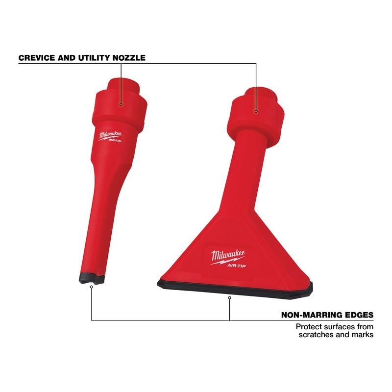 Milwaukee 49 - 90 - 2034 AIR - TIP Non - Marring Utility Nozzle Kit - Mississauga Hardware Centre Inc