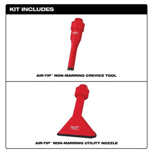 Milwaukee 49 - 90 - 2034 AIR - TIP Non - Marring Utility Nozzle Kit - Mississauga Hardware Centre Inc