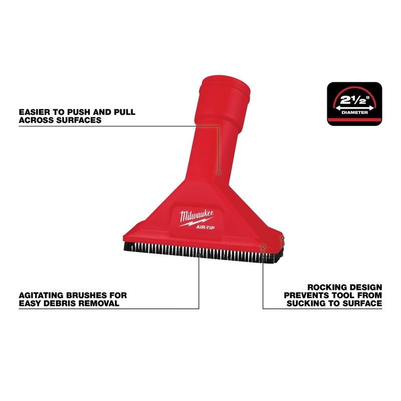 Milwaukee 49 - 90 - 2039 AIR - TIP 2 - 1/2in Rocking Utility Nozzle w/ Brushes - Mississauga Hardware Centre Inc