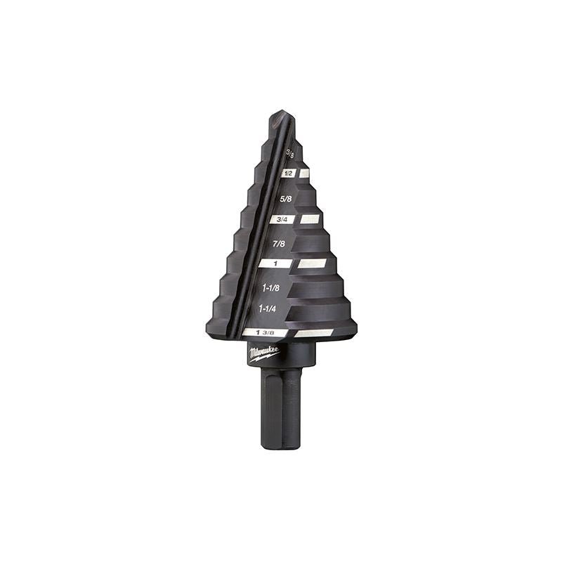 Milwaukee 5 Step Drill Bit, 1/4" - 1 - 3/8" by 1/8" - Mississauga Hardware Centre IncMilwaukee48-89-9205