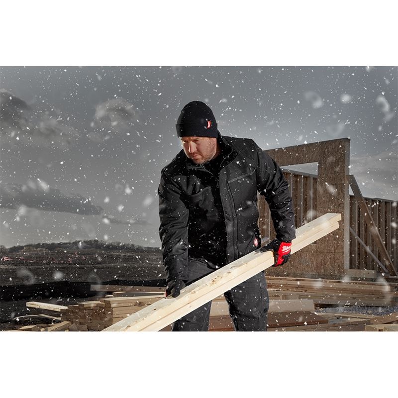 Milwaukee 506B Acrylic Cuffed Beanie - Black - Mississauga Hardware Centre Inc