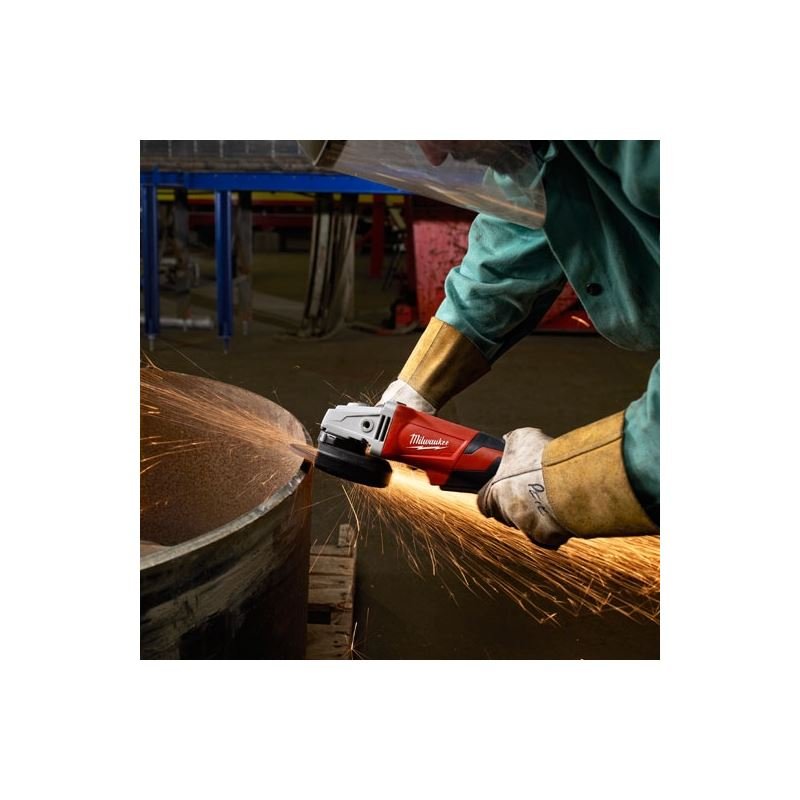 Milwaukee 6117 - 30 13 Amp 5" Small Angle Grinder Paddle, Lock - On - Mississauga Hardware Centre IncMilwaukee6117-30