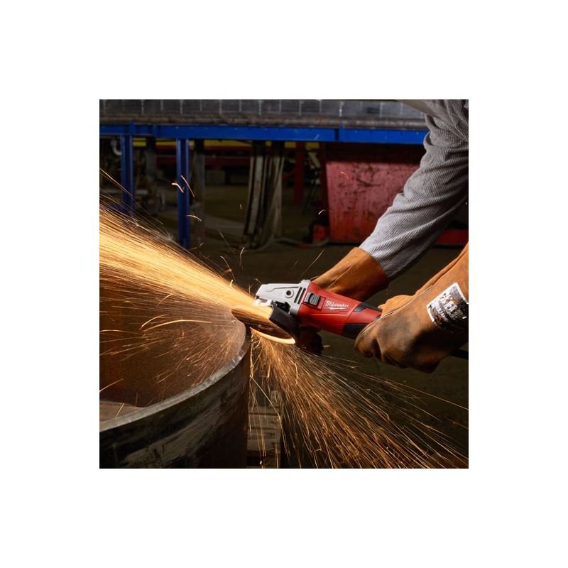 Milwaukee 6117 - 33 13 Amp 5" Small Angle Grinder Slide, Lock - On - Mississauga Hardware Centre IncMilwaukee6117-33
