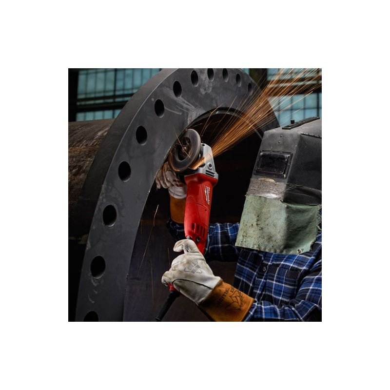 Milwaukee 6121 - 31A 11 Amp 5" Small Angle Grinder Trigger Grip, AC/DC, No Lock - Mississauga Hardware Centre IncMilwaukee6121-31A