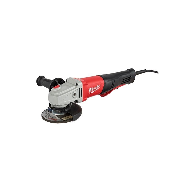 Milwaukee 6143 - 31 11 Amp 4 - 1/2" / 5" Braking Small Angle Grinder Paddle No - Lock - Mississauga Hardware Centre IncMilwaukee6143-31
