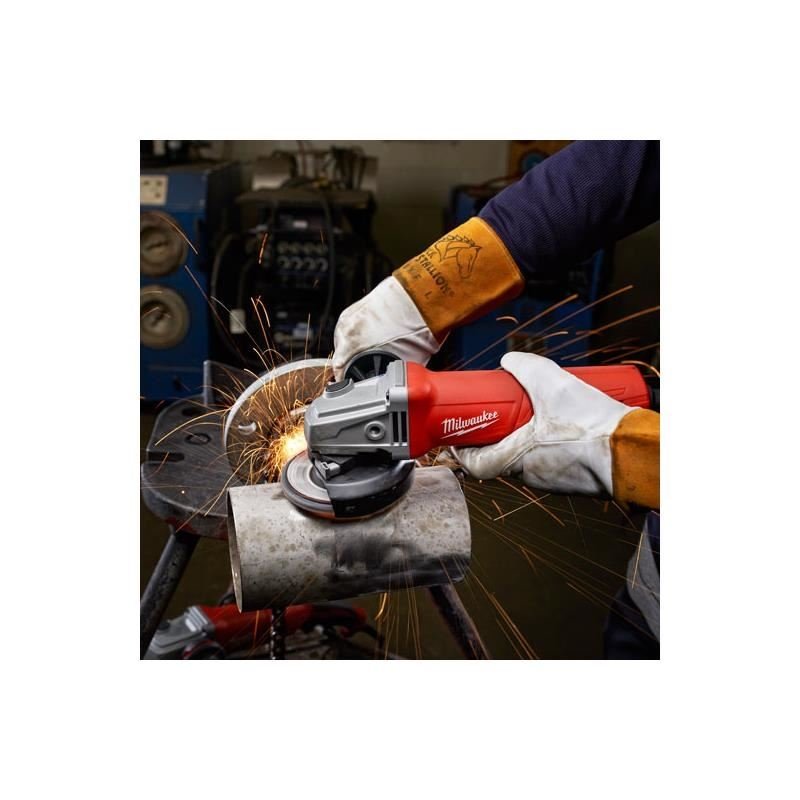 Milwaukee | 6146 - 30 11 Amp 4 - 1/2" Small Angle Grinder Paddle, Lock - On - Mississauga Hardware Centre IncMilwaukee6146-30