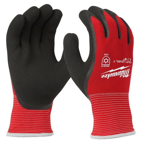 Milwaukee Cut Level 1 Insulated Winter Dipped Gloves - Mississauga Hardware Centre Inc