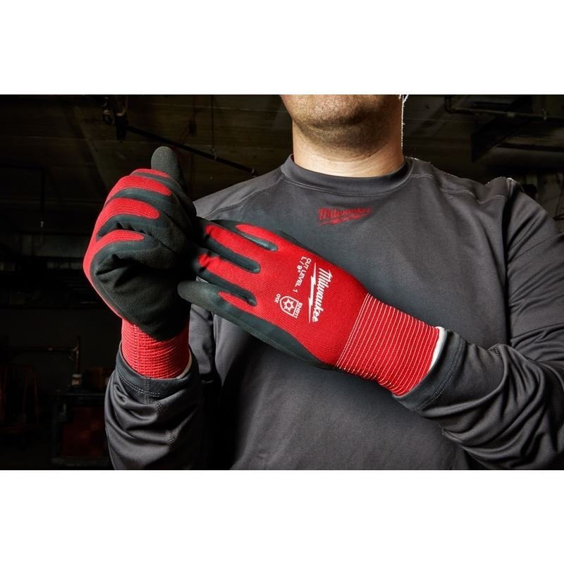 Milwaukee Cut Level 1 Insulated Winter Dipped Gloves - Mississauga Hardware Centre Inc