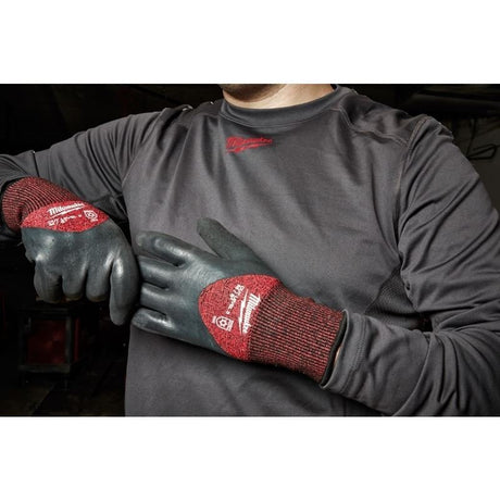 Milwaukee Cut Level 3 Insulated Winter Dipped Gloves - Mississauga Hardware Centre Inc