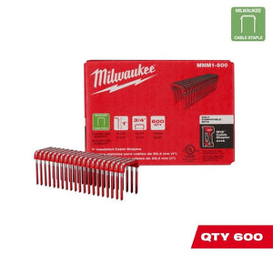 Milwaukee MNM1 - 600 1in Insulated Cable Staples (600pcs) - Mississauga Hardware Centre Inc