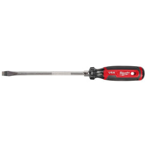 Milwaukee MT209 3/8in Slotted 8in Cushion Grip Screwdriver (USA) - Mississauga Hardware Centre Inc