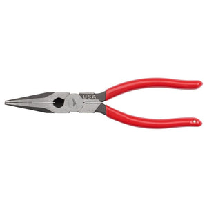 Milwaukee MT505 8in Long Nose Dipped Grip Pliers (USA) - Mississauga Hardware Centre Inc