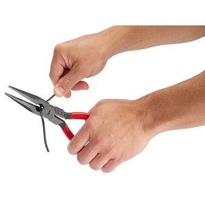 Milwaukee MT505 8in Long Nose Dipped Grip Pliers (USA) - Mississauga Hardware Centre Inc