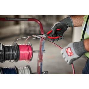 Milwaukee MT505 8in Long Nose Dipped Grip Pliers (USA) - Mississauga Hardware Centre Inc