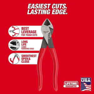 Milwaukee MT507 7in Diagonal Dipped Grip Cutting Pliers (USA) - Mississauga Hardware Centre Inc