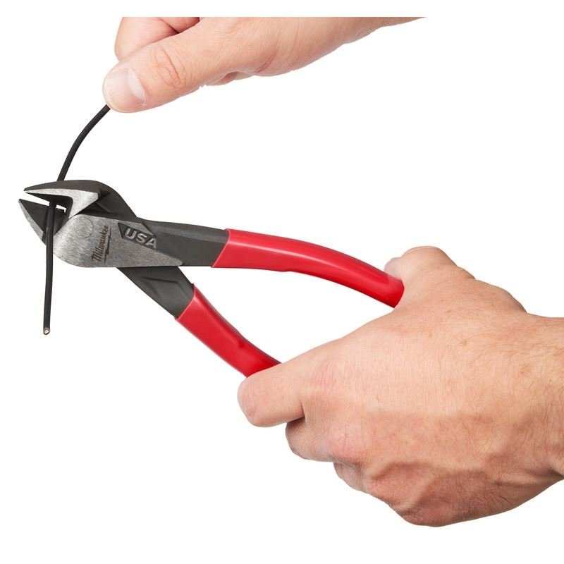Milwaukee MT508 8in Diagonal Dipped Grip Cutting Pliers (USA) - Mississauga Hardware Centre Inc