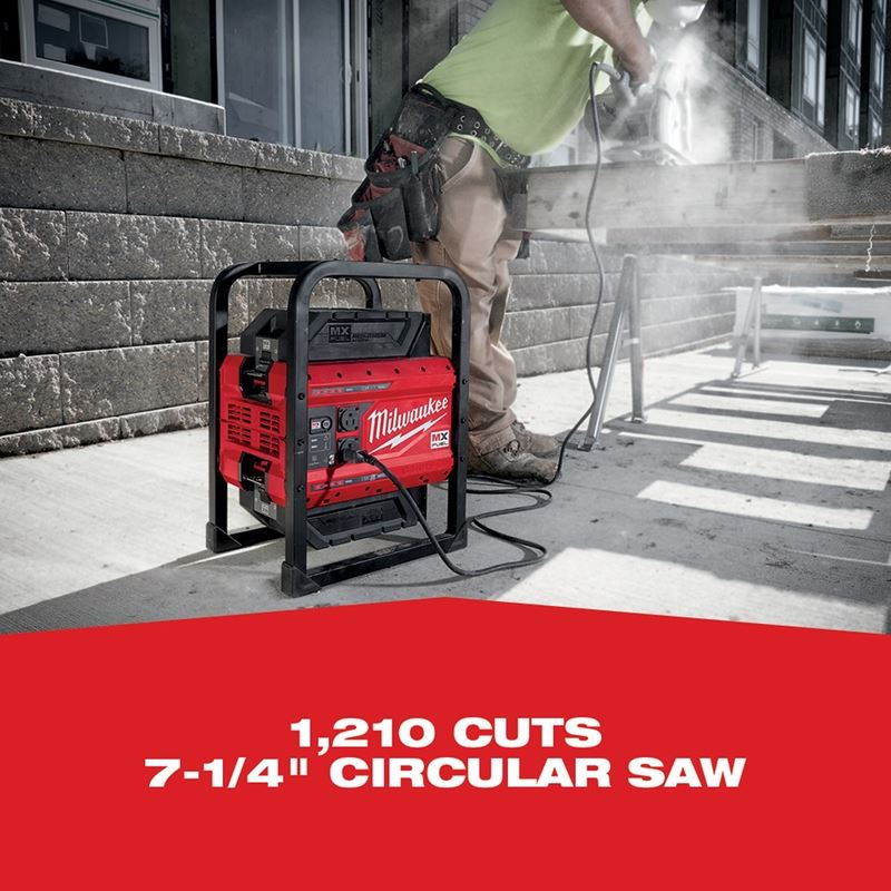 Milwaukee MXF002 - 2XC MX FUEL Carry - On 3600w/1800w Power Supply - Mississauga Hardware Centre Inc