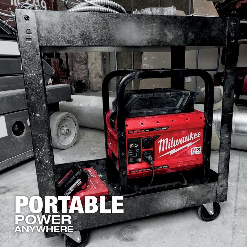 Milwaukee MXF002 - 2XC MX FUEL Carry - On 3600w/1800w Power Supply - Mississauga Hardware Centre Inc