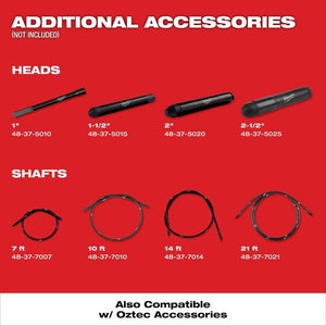 Milwaukee MXF370 - 2XC Concrete Vibrator Kit - Mississauga Hardware Centre Inc