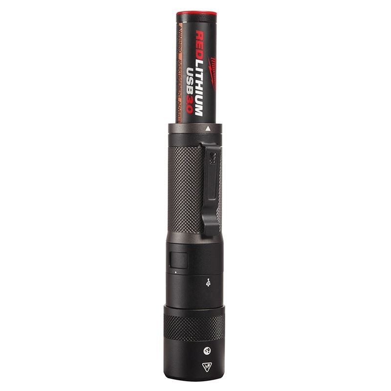 Milwaukee USB Rechargeable 1100L Twist Focus Flashlight - Mississauga Hardware Centre Inc