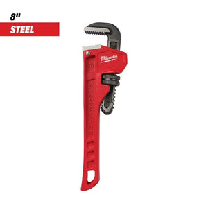 Milwaukeee 48 - 22 - 7108 8in Steel Pipe Wrench - Mississauga Hardware Centre Inc