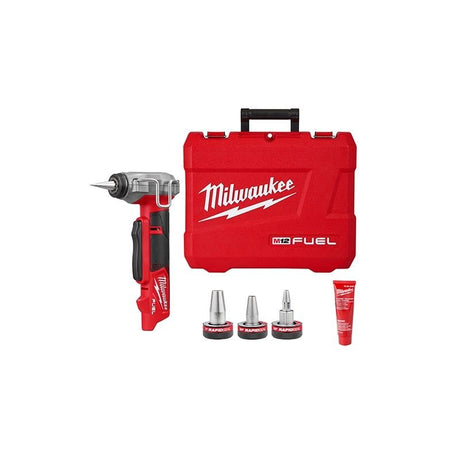 Milwuakee 2532 - 20 M12 FUEL ProPEX Expander w/ 1/2 in - 1 in RAPID SEAL ProPEX Expander Heads - Mississauga Hardware Centre Inc