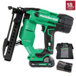 N1804DAM 18V MultiVolt Brushless 18 - Gauge 1/4" Narrow Crown Stapler Kit - Mississauga Hardware Centre Inc