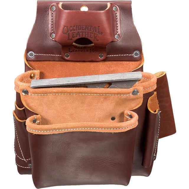 OCCIDENTAL LEATHER 5061 - 2 Pouch Pro Fastener Bag - Mississauga Hardware Centre IncOCCIDENTAL LEATHER5061