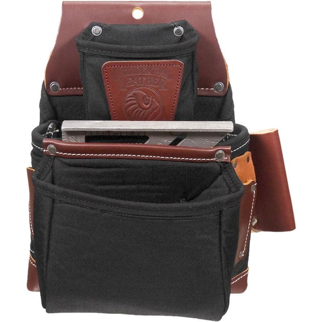 OCCIDENTAL LEATHER B8060 - Black Oxy Lights 3 Pouch Fastener Bag - Mississauga Hardware Centre IncOCCIDENTAL LEATHERB8060