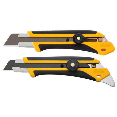 OLFA 1142022 L - 5/XH - 1 Heavy - Duty 18MM and 25MM Fiberglass Reinforced Snap Off Knife Combo Set - Mississauga Hardware Centre Inc