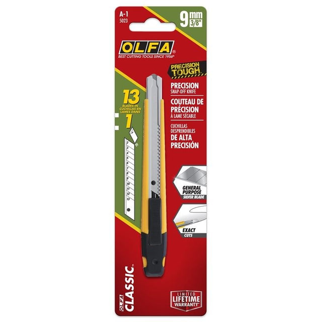 OLFA A - 1 9mm Slide Lock Utility Knife - Mississauga Hardware Centre Inc