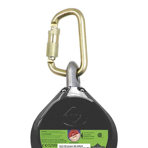 Peakworks V845533020LE 20ft Leading Edge SRL w 3/16in Galv. Stl Cable - Al. Hsing - Type 2 - Snap Hook - Mississauga Hardware Centre Inc