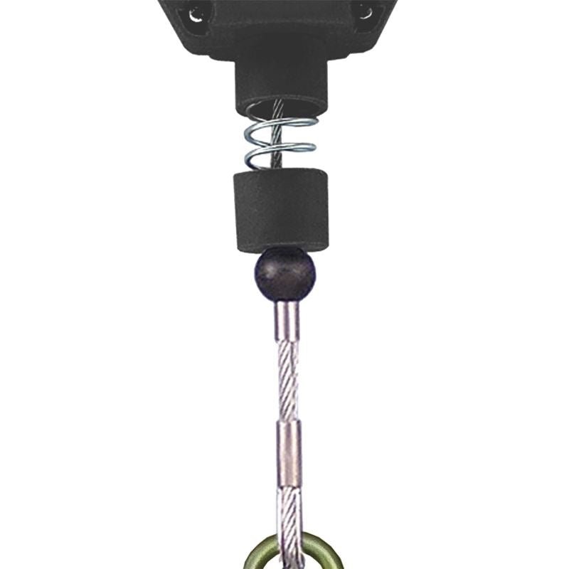 Peakworks V845533020LE 20ft Leading Edge SRL w 3/16in Galv. Stl Cable - Al. Hsing - Type 2 - Snap Hook - Mississauga Hardware Centre Inc
