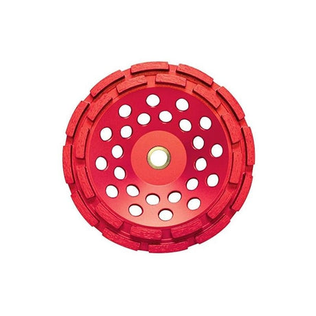 Pearl PV07CDH 7 in x 5/8 - 11 Pearl P2 Pro - V Concrete Masonry Cup Wheel, Double Row - Mississauga Hardware Centre Inc