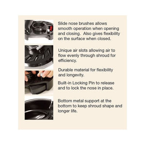 Pearl VAC70EPS 7in Vacu - Guardâ„¢ Dust Shroud EPS - Mississauga Hardware Centre IncPearl AbrasivesVAC70EPS