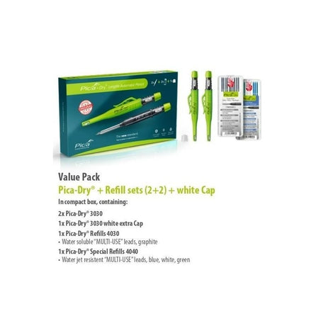 PICA 3095 Dry Longlife Automatic Pencil w/ Refills Value Pack - Mississauga Hardware Centre Inc