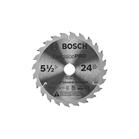 PRO524TS 5 - 1/2 In. 24 - Tooth Precision Pro Series Track Saw Blade - Mississauga Hardware Centre IncBOSCHPRO524TS