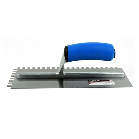 ProXTile 11 in. x 4 1/2 in. Square Notched Trowel with Soft Grip (1/4 in. x 3 / 8 in. Sq Notch) - Mississauga Hardware Centre Inc