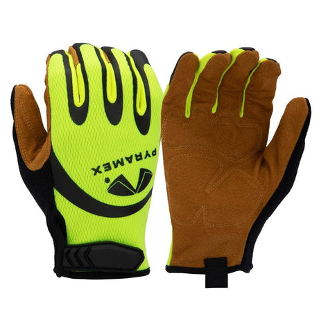 PYRAMEX GL104HT Leather Palm Work Gloves - Mississauga Hardware Centre Inc