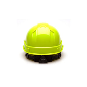 PYRAMEX HP44131C Ridgeline Cap Style Hard Hat - Hi - Viz Lime - Mississauga Hardware Centre Inc