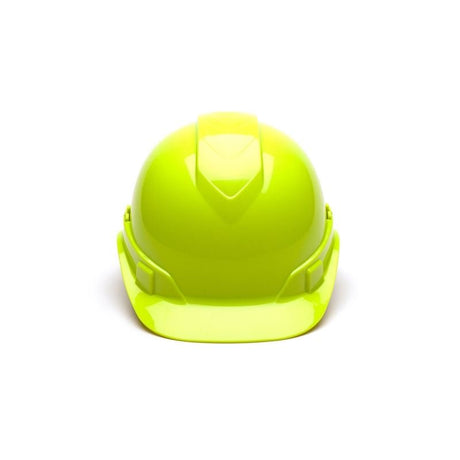 PYRAMEX HP44131C Ridgeline Cap Style Hard Hat - Hi - Viz Lime - Mississauga Hardware Centre Inc